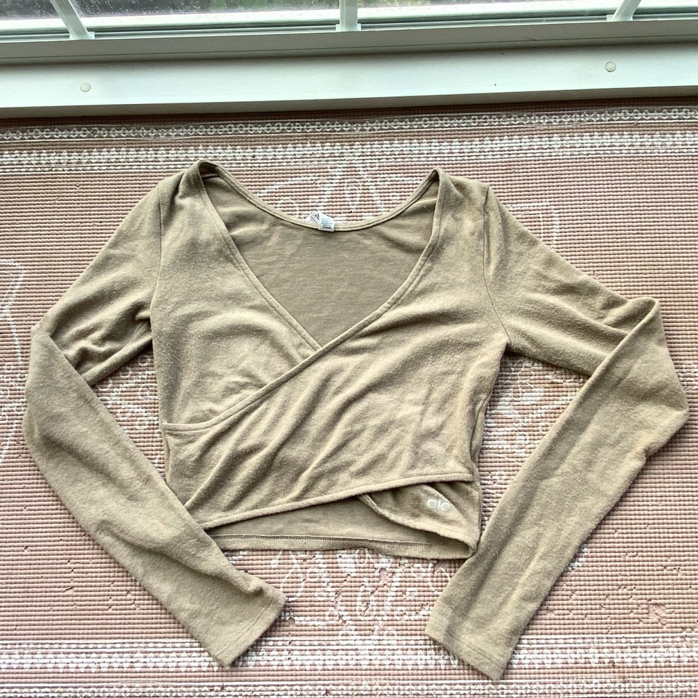 ALO Yoga - Amelia Luxe Long Sleeve Crop